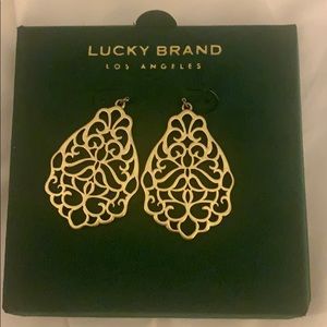 Lucky Brand Gold Dangle earrings